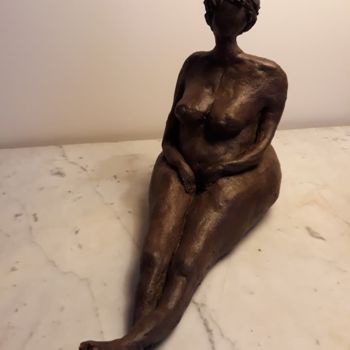 Rzeźba zatytułowany „Le délice d'Alice” autorstwa Véronique Ghenne, Oryginalna praca, Glina