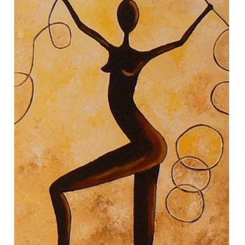 Painting titled "Les danseuses 3" by Mariev, Original Artwork, Other