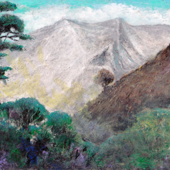 Painting titled "0031-Sierra Madre e…" by Vicente Portillo O Vincent Of Houston, Original Artwork