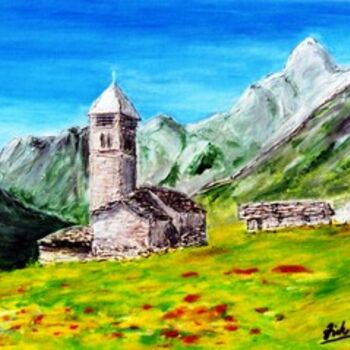 "Alpes de Provence/…" başlıklı Tablo Vickx tarafından, Orijinal sanat, Petrol
