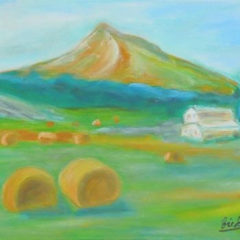 Pintura titulada "Plateau de Caussols" por Vickx, Obra de arte original, Oleo