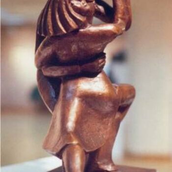 Skulptur mit dem Titel "TANGO" von Victor Douek, Original-Kunstwerk