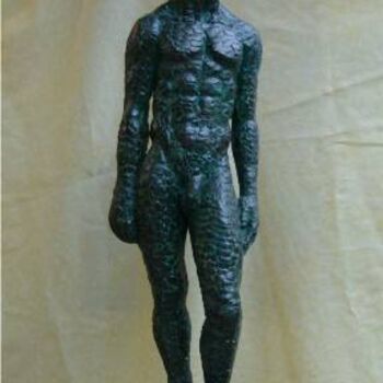 Rzeźba zatytułowany „CITOYEN DU MONDE” autorstwa Victor Douek, Oryginalna praca