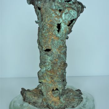 Sculpture titled "Ancient" by Victor Prodanchuk, Original Artwork, Bronze