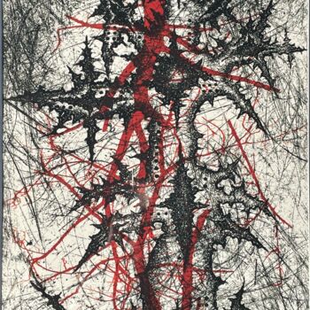 Tekening getiteld "Tree of Life" door Victor Prodanchuk, Origineel Kunstwerk, Acryl