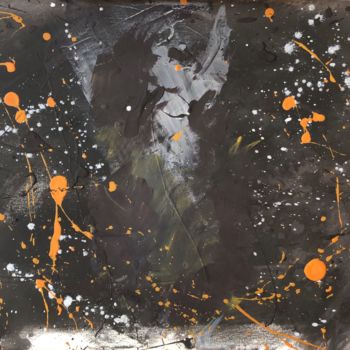 Pintura titulada "Salida de la Oscuri…" por Víctor Rodríguez, Obra de arte original, Acrílico