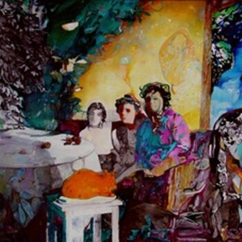Pittura intitolato "Amnesia. Transforma…" da Victor Sydorenko, Opera d'arte originale