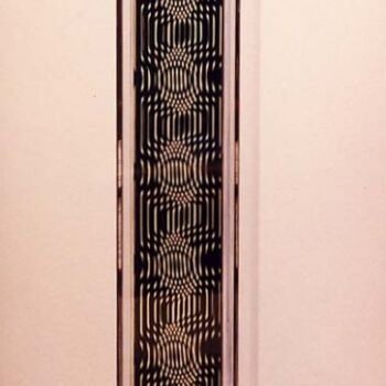 Scultura intitolato "Vasarely-Holld scul…" da Victor Vasarely, Opera d'arte originale