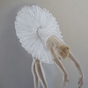 "Ballerina" başlıklı Resim Victoria Richters tarafından, Orijinal sanat, Pastel