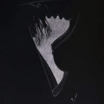 제목이 "Regrets"인 그림 Victor Pavelescu로, 원작, 연필