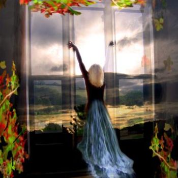 "Window of freedom"" başlıklı Dijital Sanat Vita tarafından, Orijinal sanat, Dijital Resim