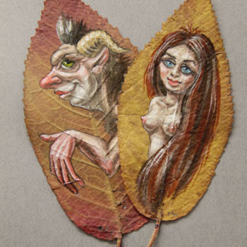 Autumn leaves №3. Satire and Fairy.