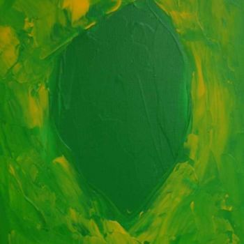 Painting titled "Lime" by Vic, Original Artwork, Oil