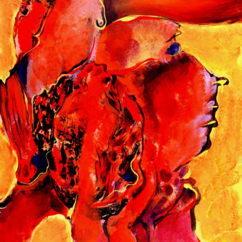 Painting titled "Metamorphopsia 06 /…" by Vidal Toreyo, Original Artwork, Acrylic
