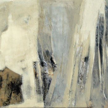 Pittura intitolato "croute terrestre" da Isabelle Viennois, Opera d'arte originale, Olio