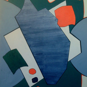 Peinture intitulée "09-composition-mult…" par Isabelle Viennois, Œuvre d'art originale, Huile