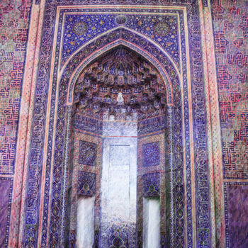 Fotografia intitolato "Persian door" da Viet Ha Tran, Opera d'arte originale, Fotografia manipolata