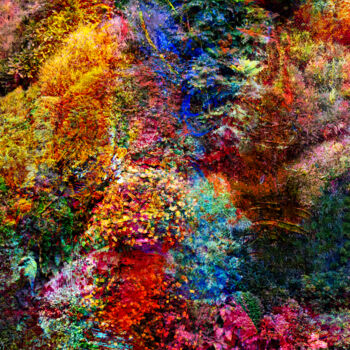 Photography titled "Wall of Nature XXII" by Viet Ha Tran, Original Artwork, Manipulated Photography