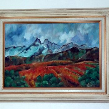 Painting titled "PETITE DENTELLES" by Gerard Lami, Original Artwork, Oil