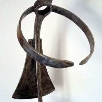 Rzeźba zatytułowany „LA DANSEUSE / Homma…” autorstwa Gerard Lami, Oryginalna praca, Metale