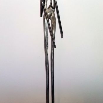 雕塑 标题为“MASSAÏ GARDIEN DE L…” 由Gerard Lami, 原创艺术品, 金属
