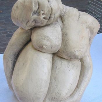 Sculpture titled "sans titre" by Isabelle Vigo, Original Artwork, Terra cotta