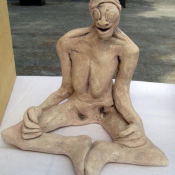 Sculpture intitulée ""aveuglémentation"" par Isabelle Vigo, Œuvre d'art originale