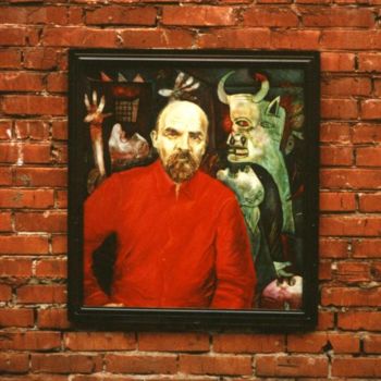 Картина под названием "сопричастность" - Кострицкий Владимир, Подлинное произведение искусства