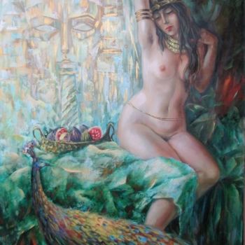 Картина под названием "сны клеопатры" - Кострицкий Владимир, Подлинное произведение искусства
