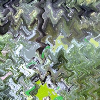 Malarstwo zatytułowany „Marsh ripples” autorstwa Viktor Kovbunov, Oryginalna praca