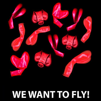 Photographie intitulée "We want to fly!" par Viktor Artemev, Œuvre d'art originale, Photographie numérique