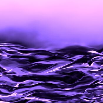 Arts numériques intitulée "Purple haze" par Viktor Artemev, Œuvre d'art originale, Peinture numérique