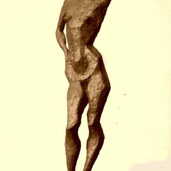 Sculpture intitulée ",,Весна,," par Viktor Bezumov, Œuvre d'art originale, Résine