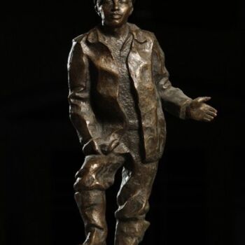 Скульптура под названием ",,Усинск,," - Виктор Безумов, Подлинное произведение искусства, Бронза