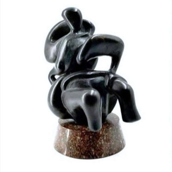 Sculpture titled "In memory of Aristi…" by Viktor Konoval, Original Artwork, Bronze