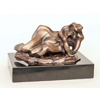 Скульптура под названием "In love" - Viktor Konoval, Подлинное произведение искусства, Бронза