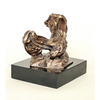Skulptur mit dem Titel "Man tors" von Viktor Konoval, Original-Kunstwerk, Stein