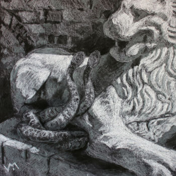 Drawing titled "the last lords of S…" by Viktor Mesogios, Original Artwork, Chalk