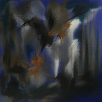 Pittura intitolato "Emerging" da Viktoria Ganhao, Opera d'arte originale, Acrilico