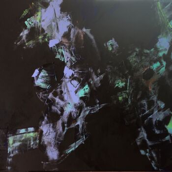 Картина под названием "Diversion" - Viktoria Ganhao, Подлинное произведение искусства, Акрил Установлен на Деревянная рама д…