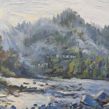 Pintura intitulada "Autumn joy" por Viktoriia Kolesnikova, Obras de arte originais, Óleo