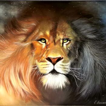 "King of Africa" başlıklı Resim Viktoriya Nasyrova tarafından, Orijinal sanat, Pastel