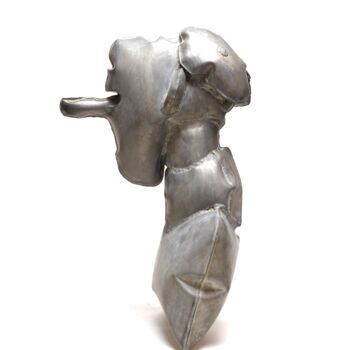 Sculpture intitulée "Pinocchio" par Vilgeniy Melnikov, Œuvre d'art originale, Aluminium