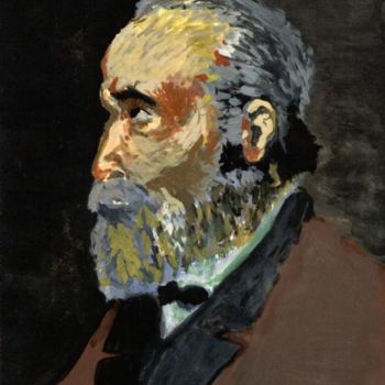 Painting titled "Van gogh portrait" by Vincenzo Barilari, Original Artwork