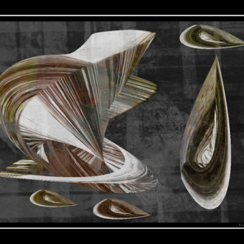 Digital Arts titled "Greystone" by Vince Dark, Original Artwork, Digital Painting