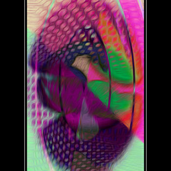 Digital Arts titled "Dicoplasme" by Vince Dark, Original Artwork, Digital Painting