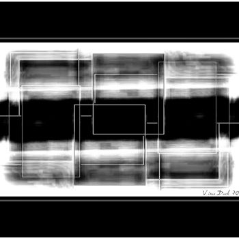 Artes digitais intitulada "Dédale" por Vince Dark, Obras de arte originais, Pintura digital