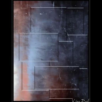 Arts numériques intitulée "Le Glissoir (Porte…" par Vince Dark, Œuvre d'art originale, Peinture numérique