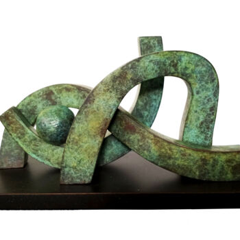 Sculpture titled "Recline IV" by Vincent Champion-Ercoli, Original Artwork, Bronze