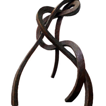Skulptur mit dem Titel "Confidence I" von Vincent Champion-Ercoli, Original-Kunstwerk, Bronze